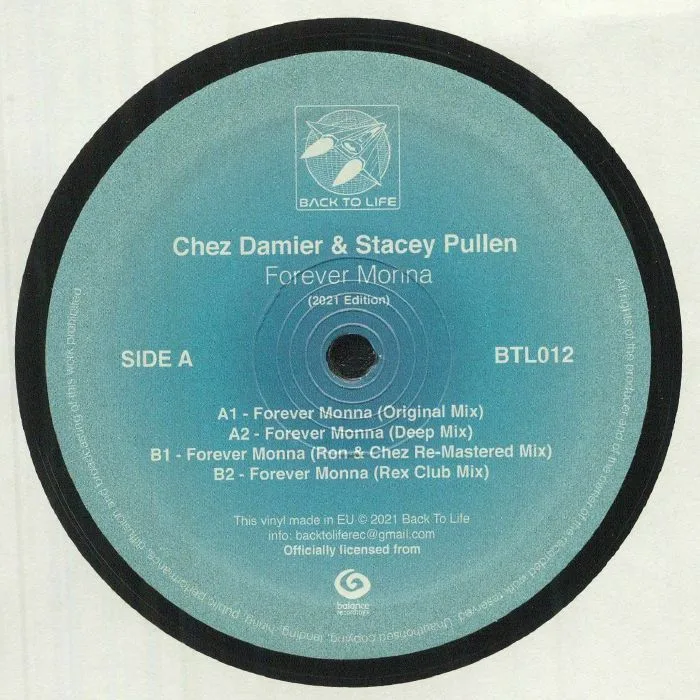 Front cover — Chez DAMIER / STACEY PULLEN — Forever Monna (2021 Edition)