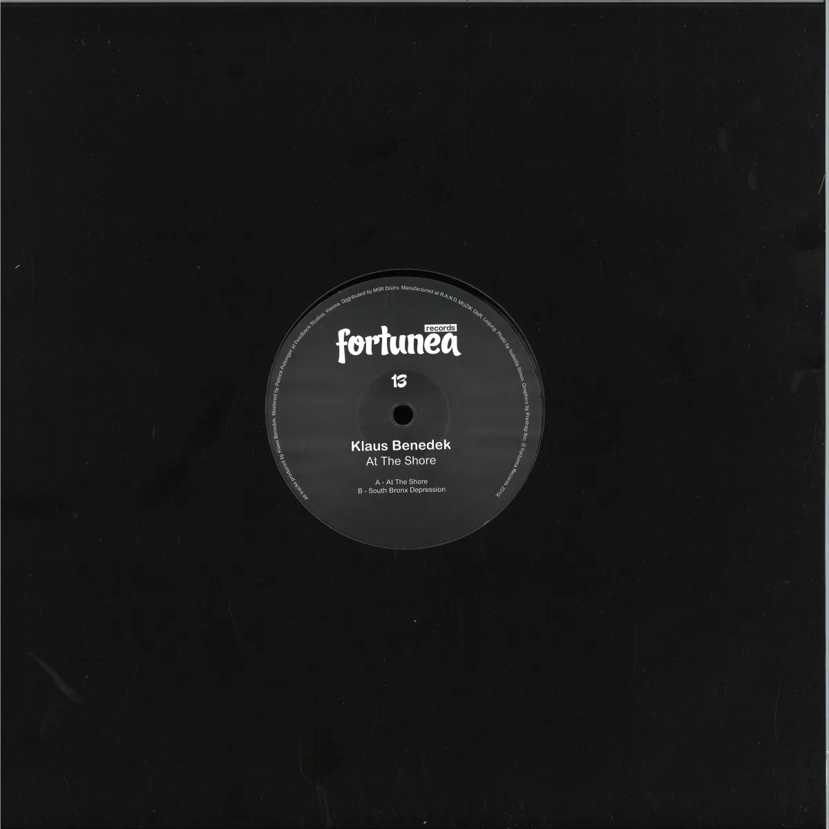 Back cover — Klaus Benedek — At The Shore