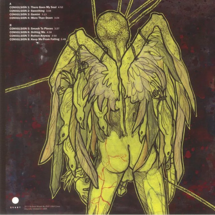 Back cover — CRISIS — 8 Convulsions (30th Anniversary Edition)