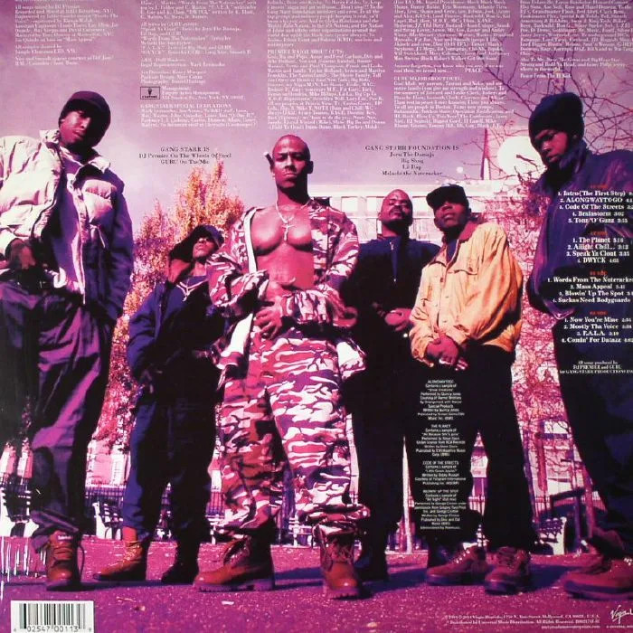 Обратная сторона обложки — GANG STARR — Hard To Earn