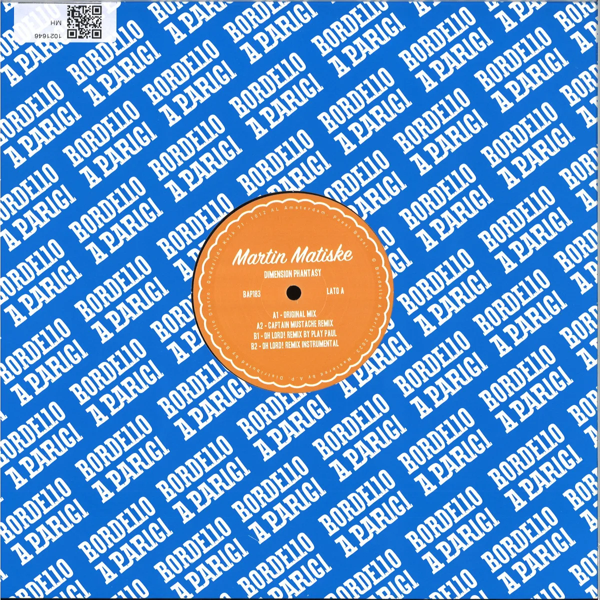 Back cover — Martin Matiske — DIMENSION PHANTASY