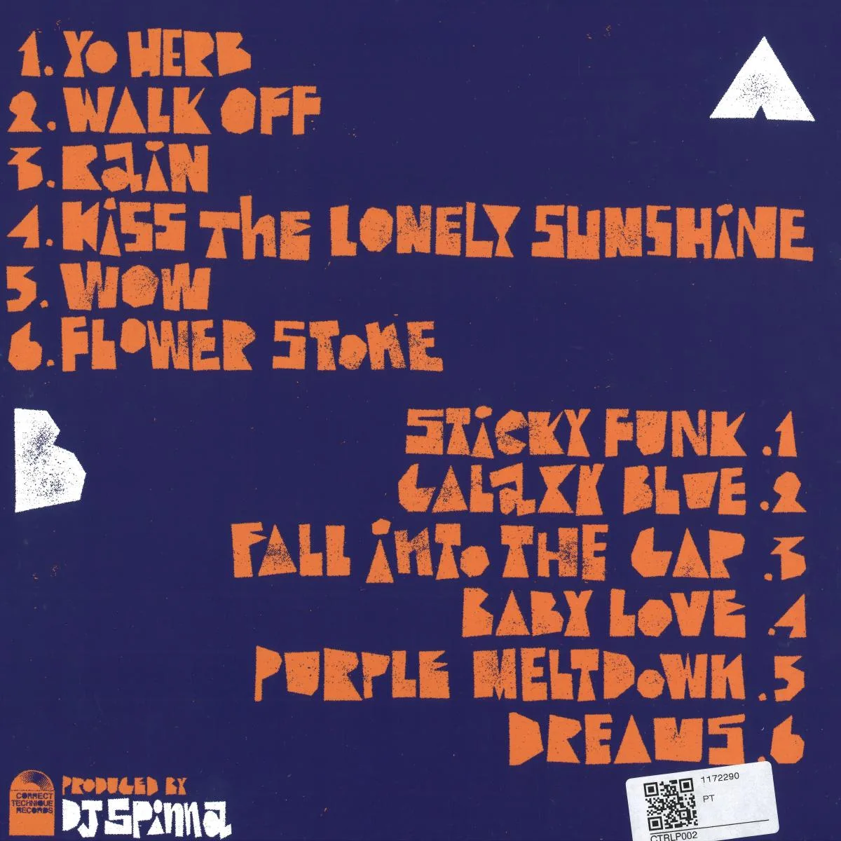 Back cover — Dj Spinna — OG Flips