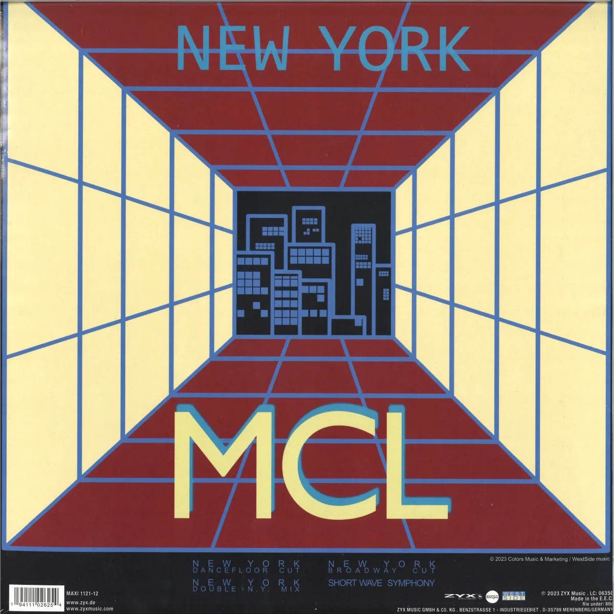 Back cover — Mcl — NEW YORK
