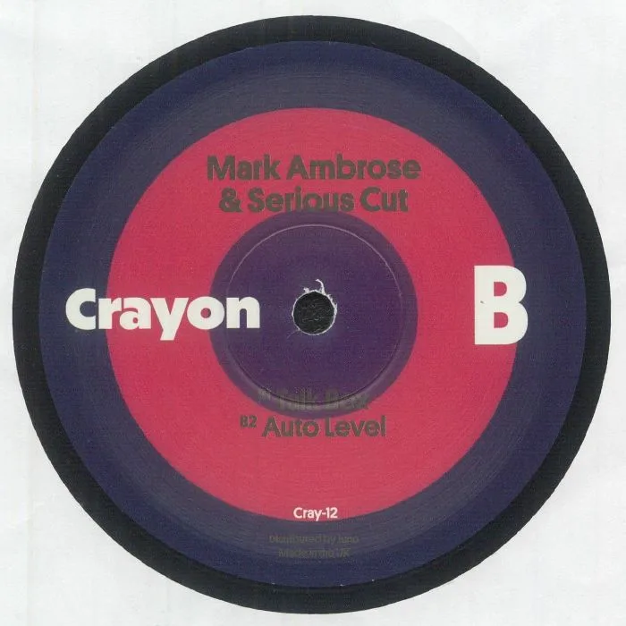 Обратная сторона обложки — Mark AMBROSE / SERIOUS CUT — Remedy EP