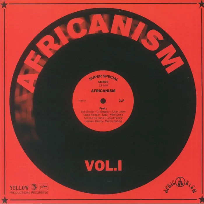 Лицевая сторона обложки — VARIOUS — Africanism Vol 1