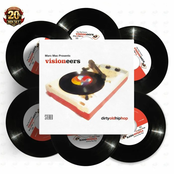 MARC MAC presents VISIONEERS — Dirty Old Hip Hop (20th Anniversary Edition)