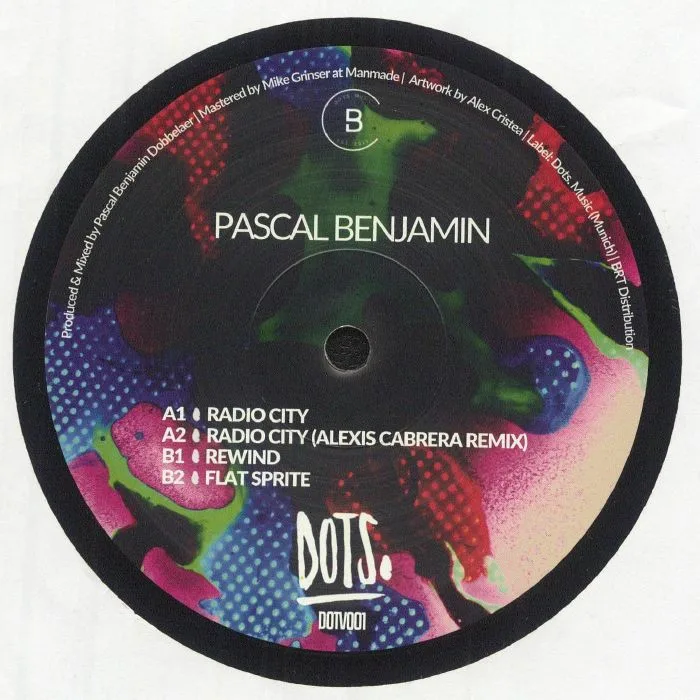 Обратная сторона обложки — Pascal BENJAMIN — Radio City EP