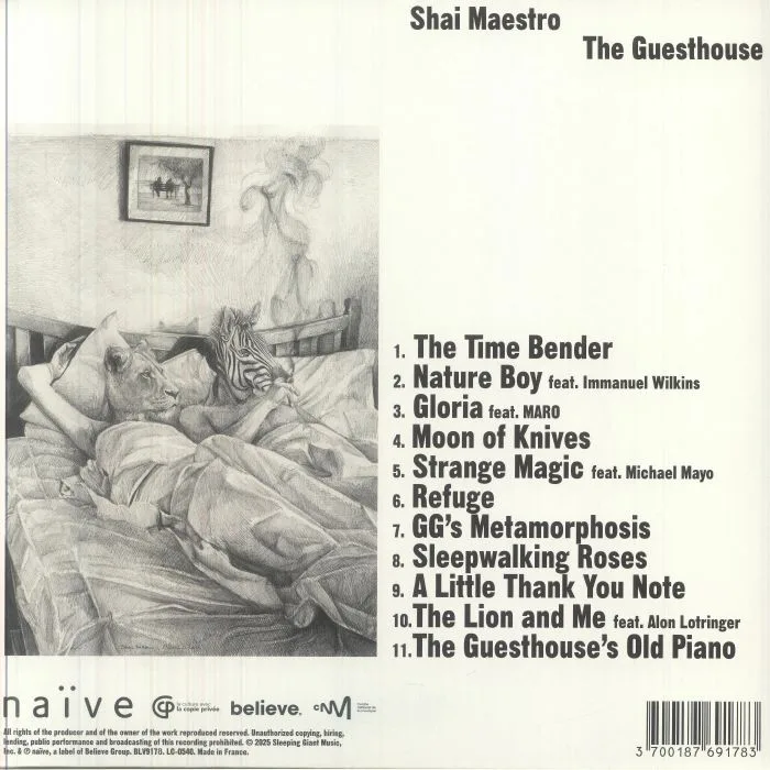 Back cover — Shai MAESTRO — The Guesthouse