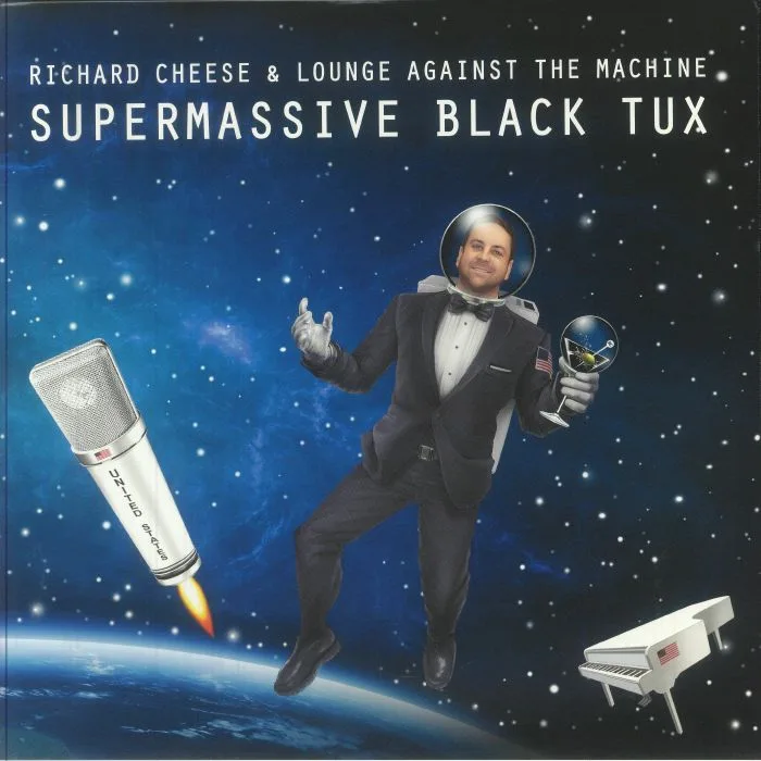 Front cover — Richard CHEESE & LOUNGE AGAINST THE MACHINE — Supermassive Black Tux