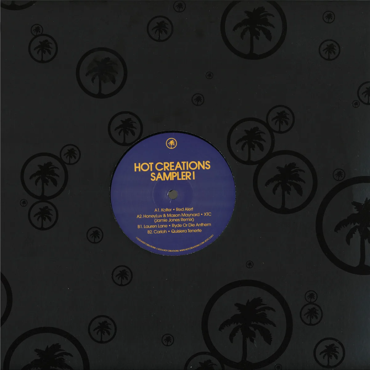 Front cover — Various — Hot Creations Sampler I