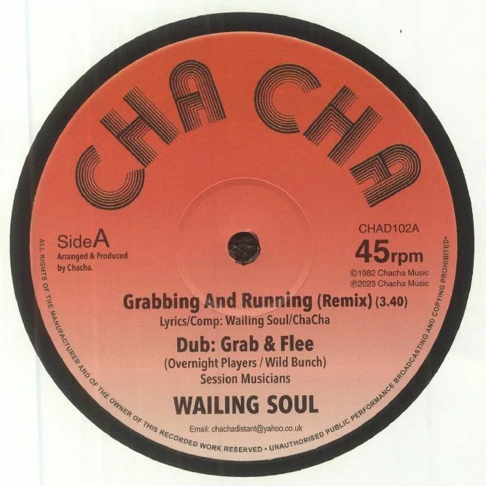 WAILING SOUL / OVERNIGHT PLAYERS / WILD BUNCH — Grabbing & Running