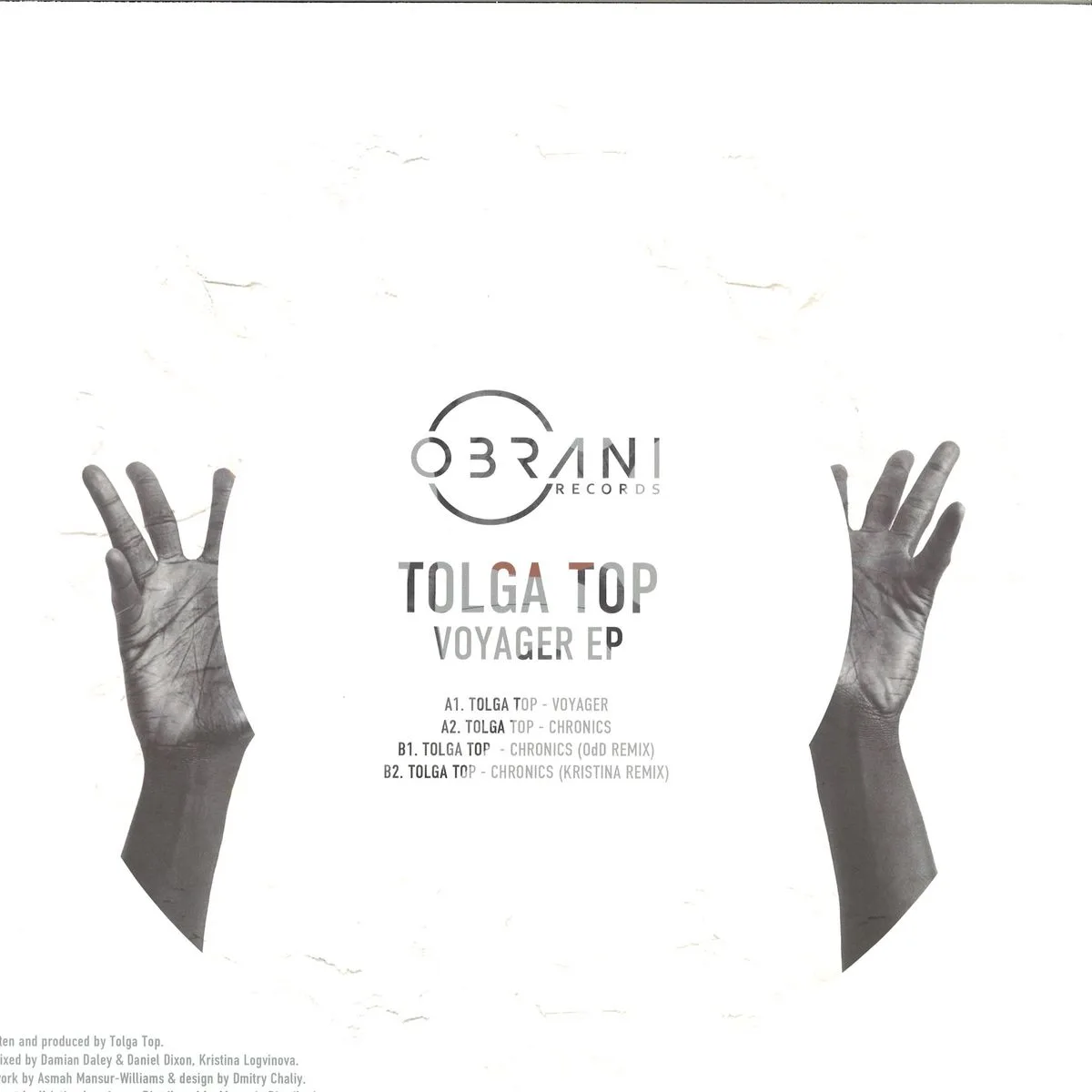 Обратная сторона обложки — Tolga Top — Voyager Ep