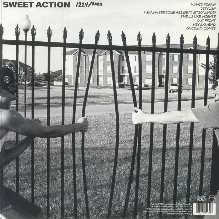 Обратная сторона обложки — Jack HARLOW — Sweet Action (reissue)