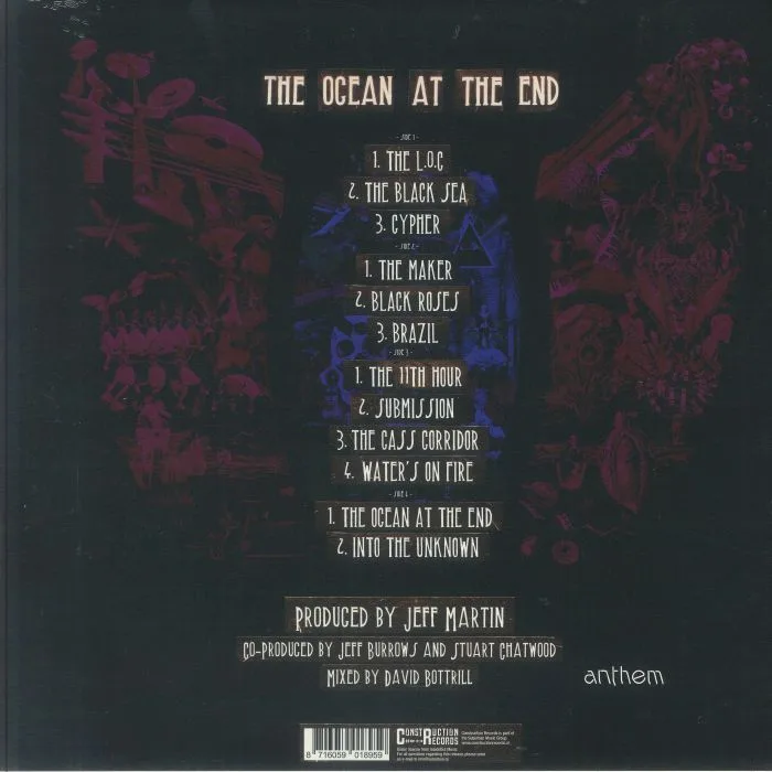 Back cover — The TEA PARTY — The Ocean At The End (reissue)