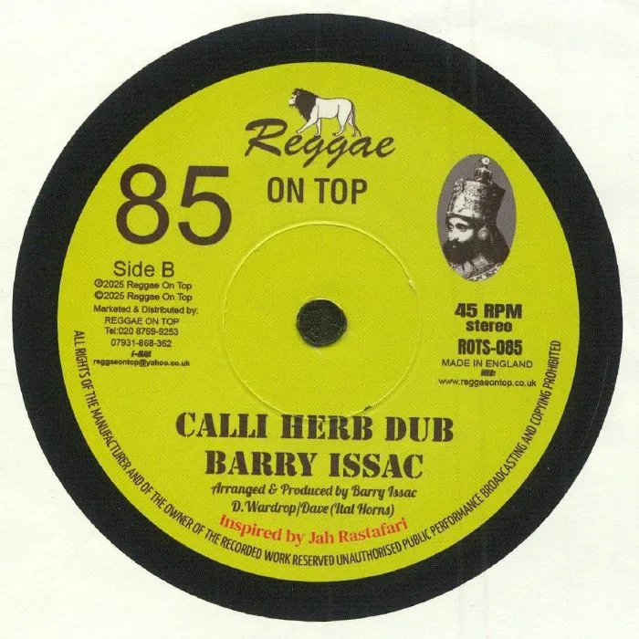 Обратная сторона обложки — Barry ISSAC — 1000lbs Calli Herbs