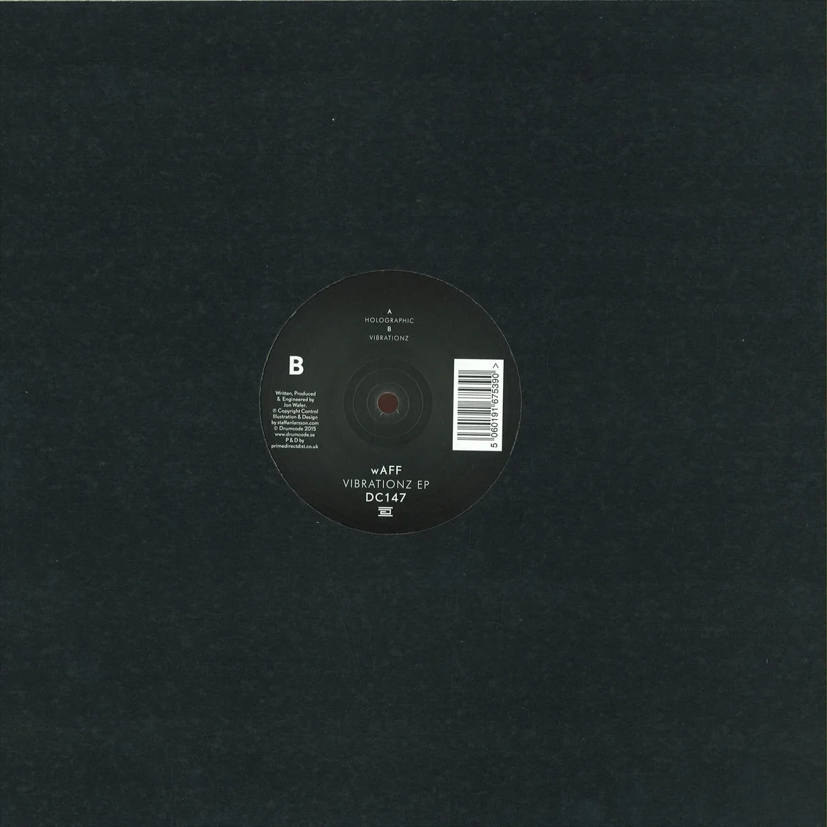 Back cover — Waff — Vibrationz Ep