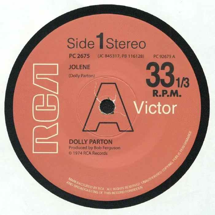 Dolly PARTON — Jolene (Todd Terje edit)