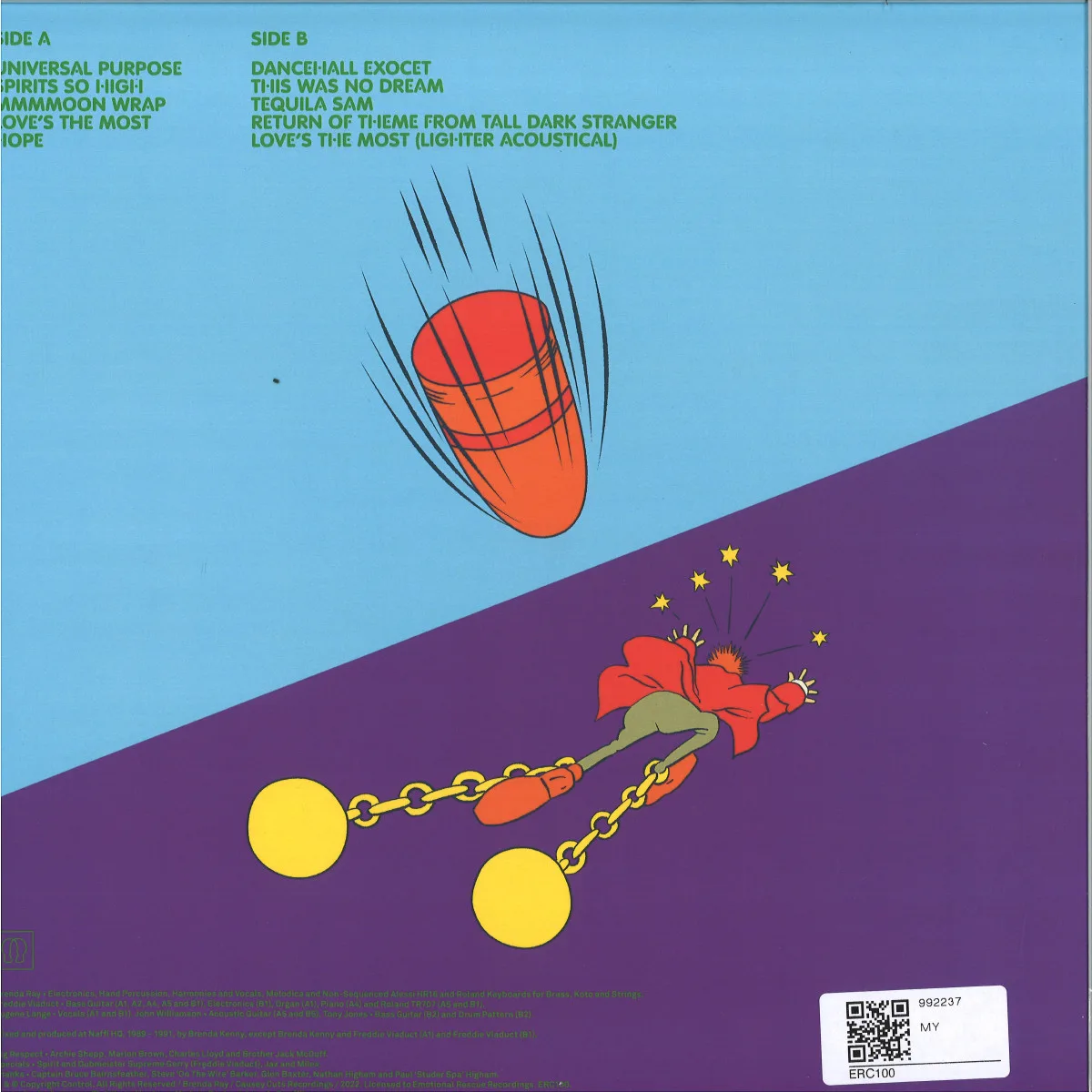 Back cover — Brenda Ray — Perfume Of The Soul LP
