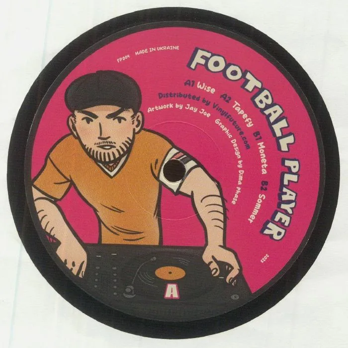 Лицевая сторона обложки — FOOTBALL PLAYER — FP 004
