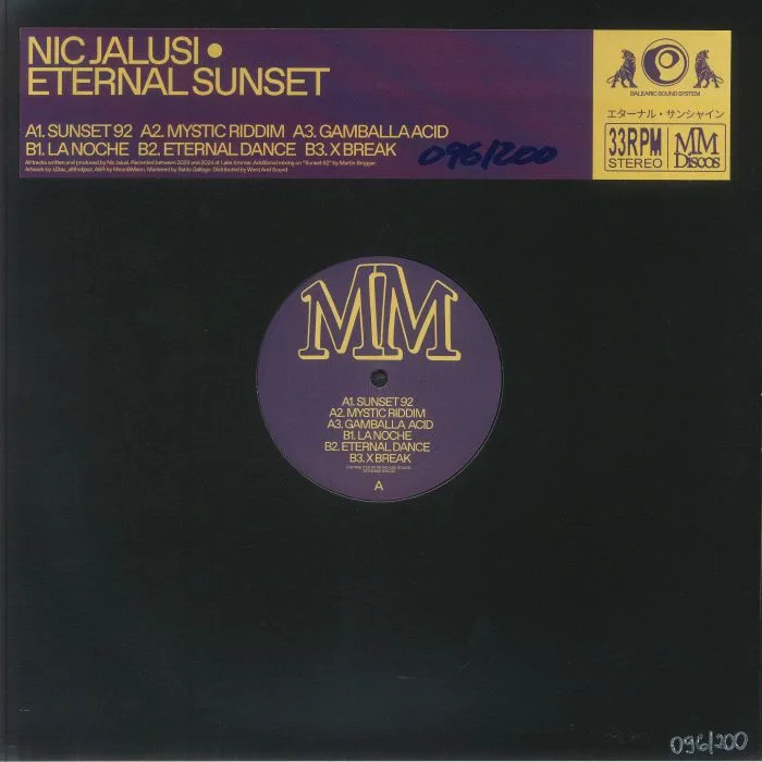 Front cover — Nic JALUSI — Eternal Sunset