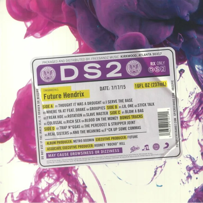 Обратная сторона обложки — FUTURE — DS2 (reissue)
