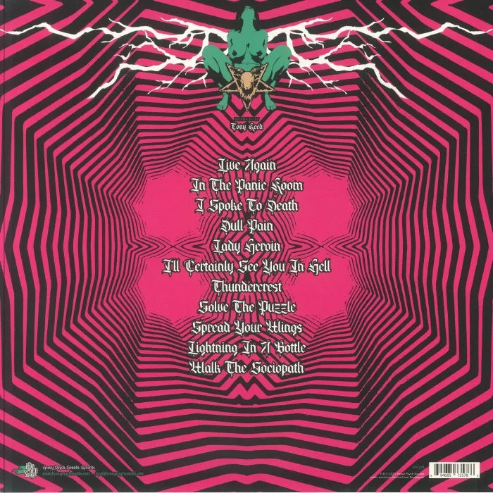 Back cover — PENTAGRAM — Lightning In A Bottle