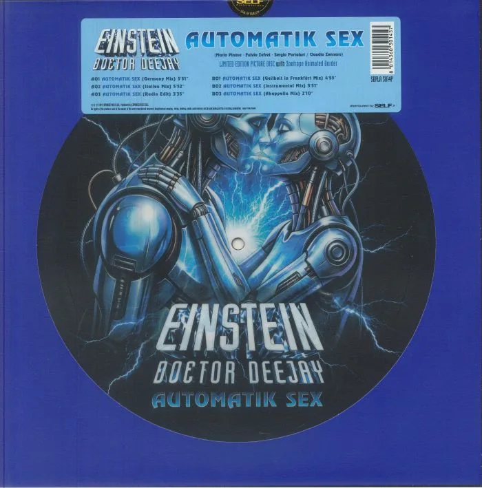 Front cover — EINSTEIN DOCTOR DEEJAY — Automatik Sex (reissue)