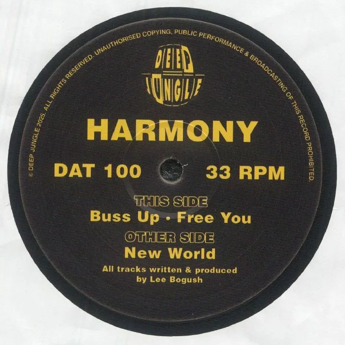 Front cover — HARMONY — New World EP