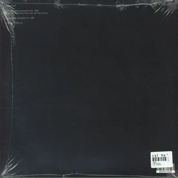 Back cover — -12DB — Time
