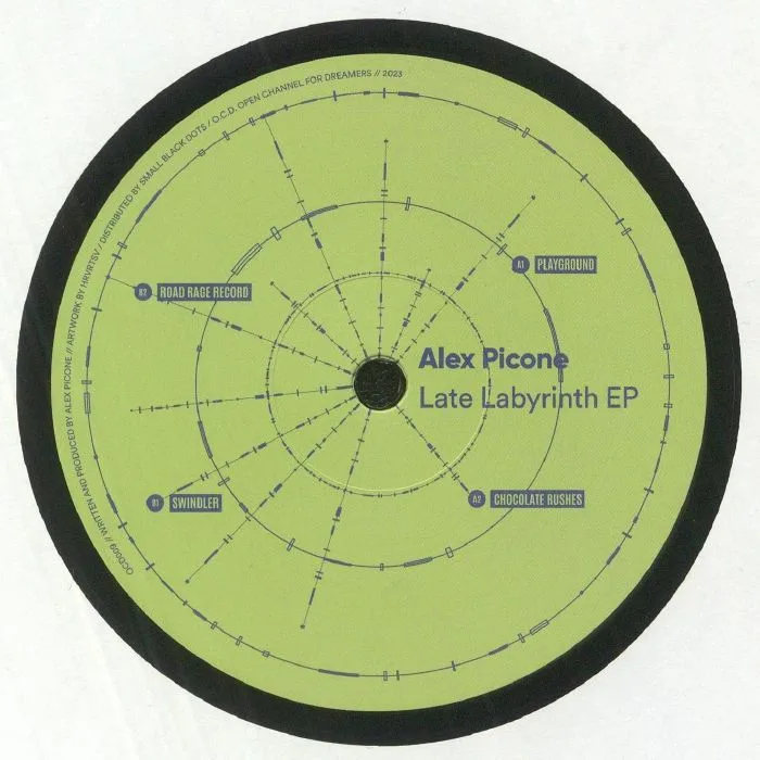 Back cover — Alex PICONE — Late Labyrinth EP
