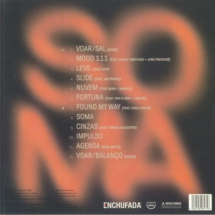 Обратная сторона обложки — BRANKO — Soma