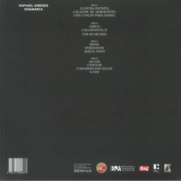 Back cover — Raphael GIMENES — Dinamarca