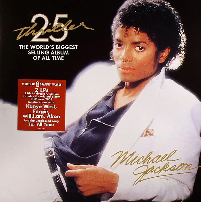 Лицевая сторона обложки — Michael JACKSON — Thriller: 25th Anniversary Edition