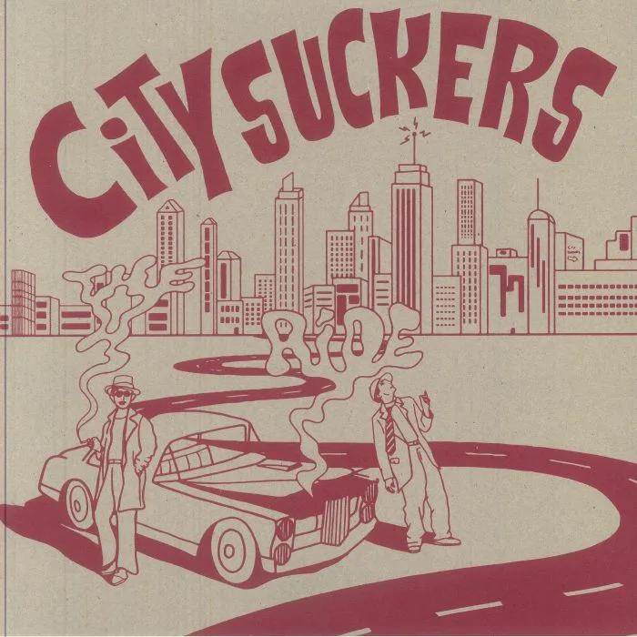 Лицевая сторона обложки — CITY SUCKERS — The Ride