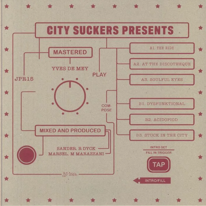 Обратная сторона обложки — CITY SUCKERS — The Ride