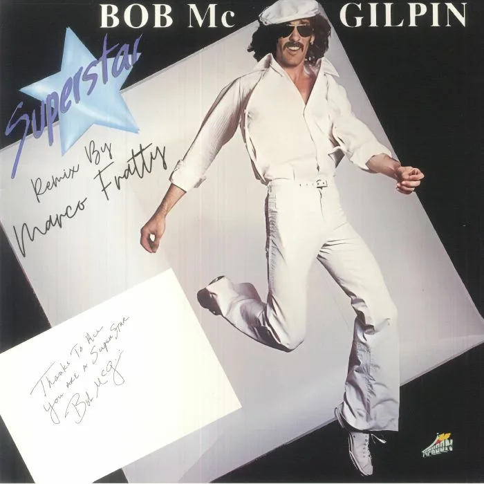 Front cover — Bob McGILPIN — Superstar (Marco Fratty remixes)