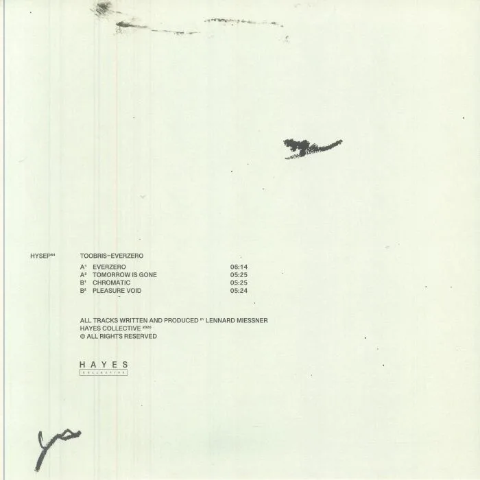 Back cover — TOOBRIS — Everzero