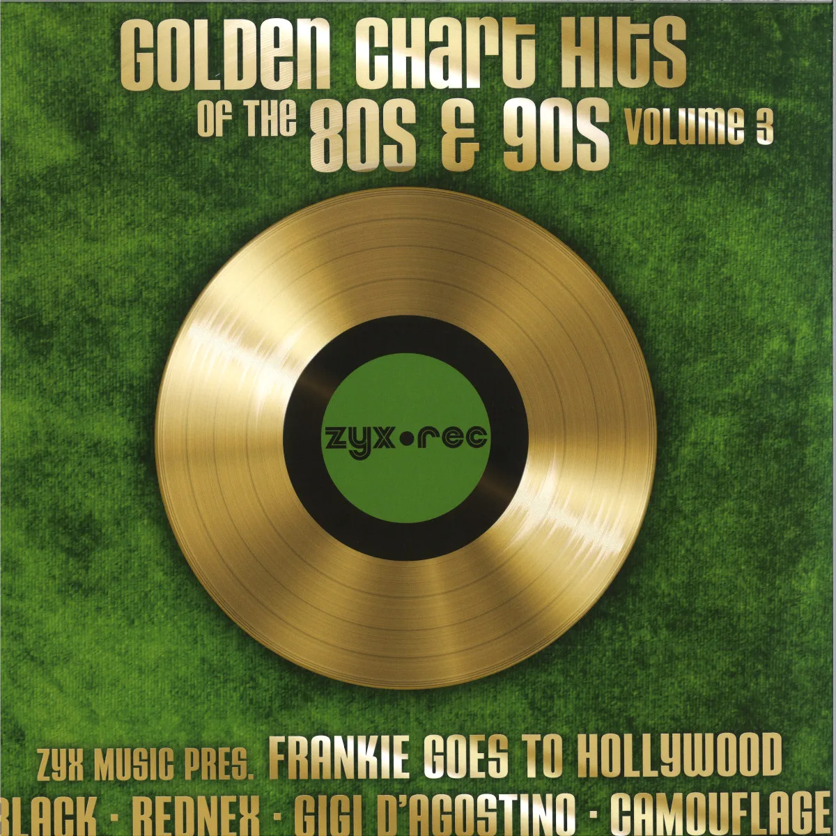 Front cover — Various — Golden Chart Hits Of The 80s & 90s Vol.3