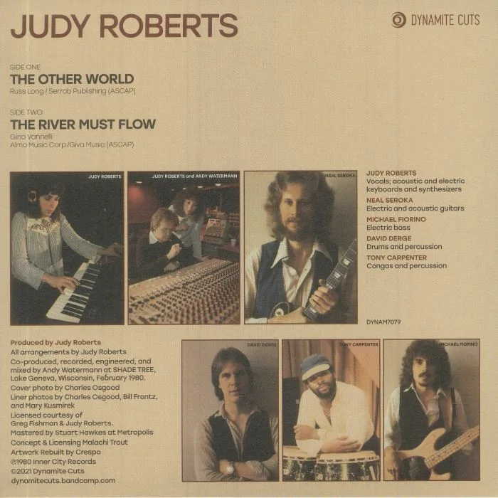 Обратная сторона обложки — Judy ROBERTS — The Other World