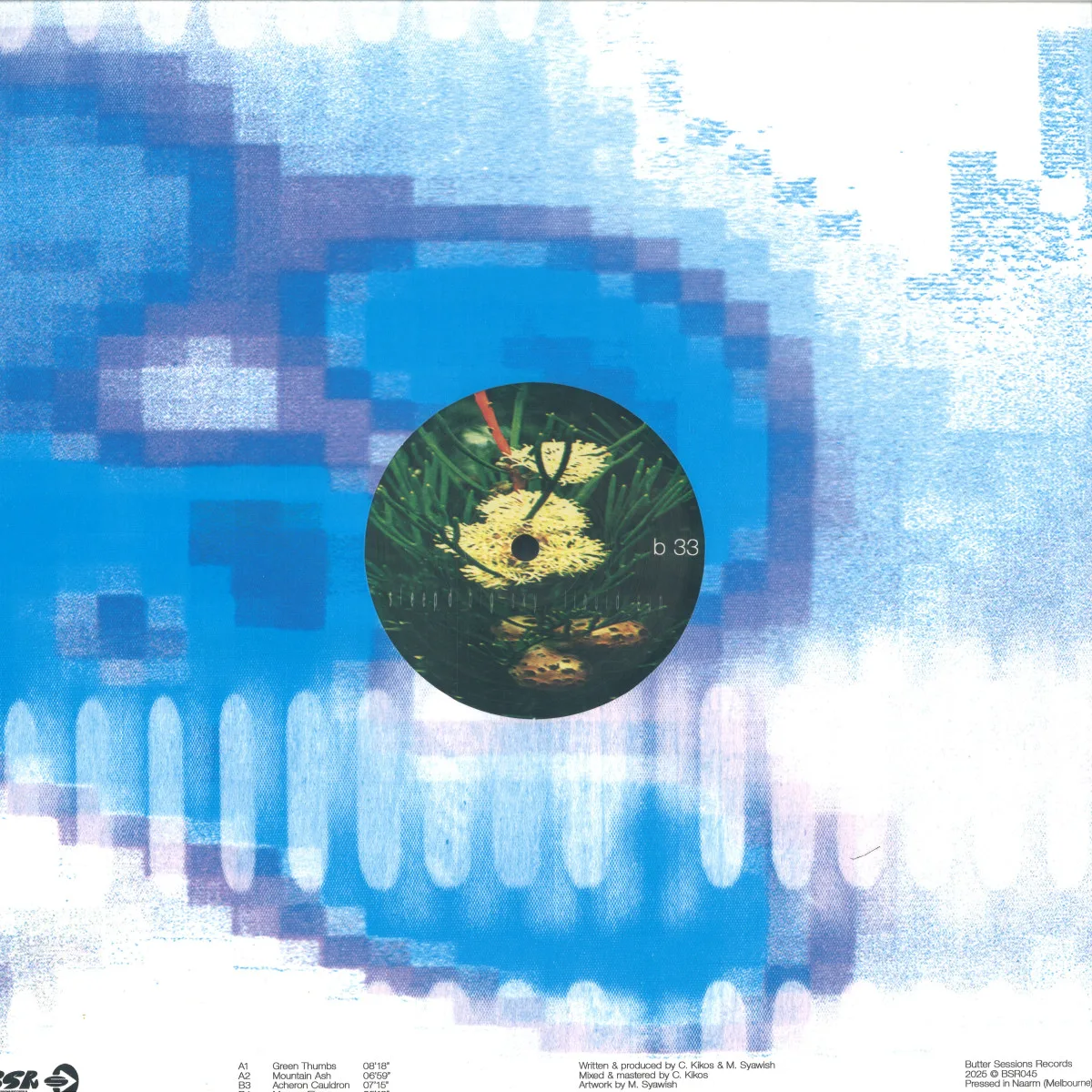 Back cover — Sleep D — Big Sky, Liquid Sun