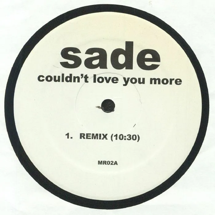 SADE — Couldn't Love You More (remixes)