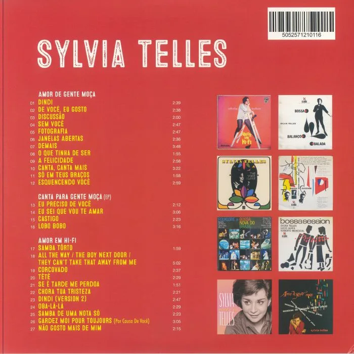 Обратная сторона обложки — Sylvia TELLES — Princess Of Bossa Nova!: Amor De Gente Moca: Musicas De Antonio Carlos Jobim E Mais! (Record Store Day RSD 2024)