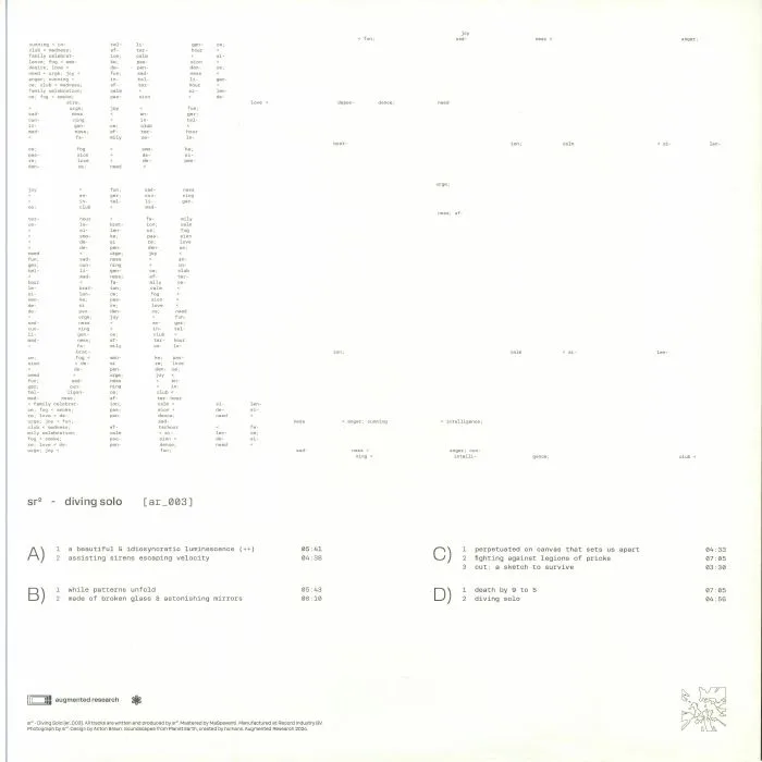 Back cover — SR2 — Diving Solo