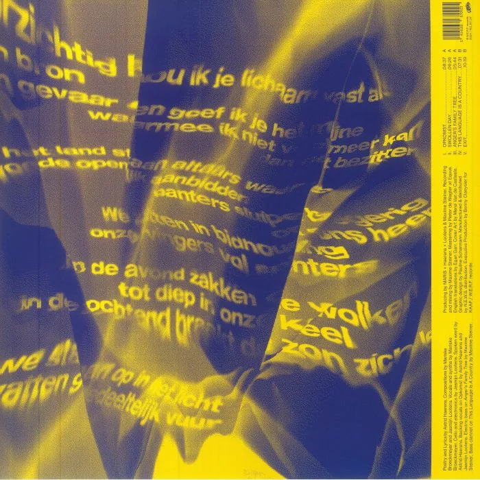 Back cover — MARIS / ASTRID HAERENS / JASMIJN LOOTENS — Anger's Family Tree