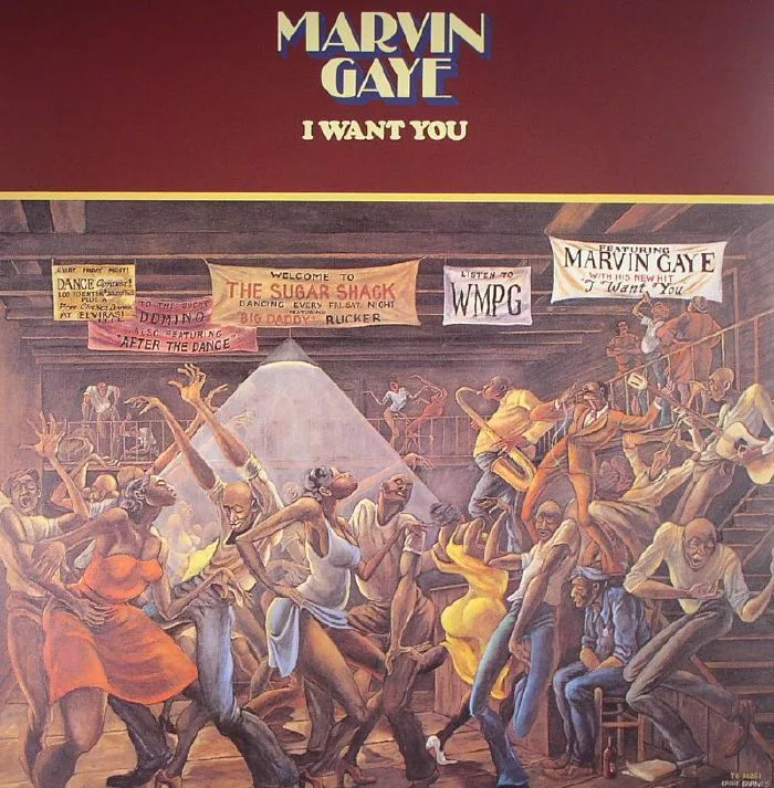 Front cover — Marvin GAYE — I Want You