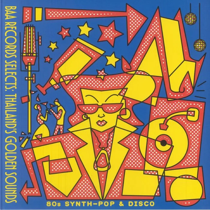 Front cover — VARIOUS — Baa Records Selects Thailand's Golden Sounds: 80's Synth Pop & Disco