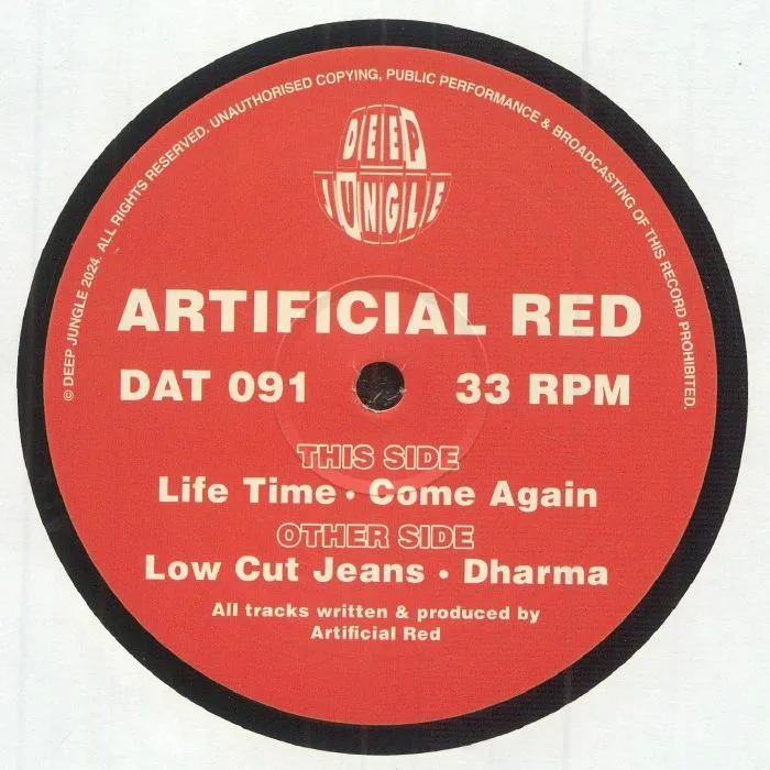 Лицевая сторона обложки — ARTIFICIAL RED — Low Cut Jeans