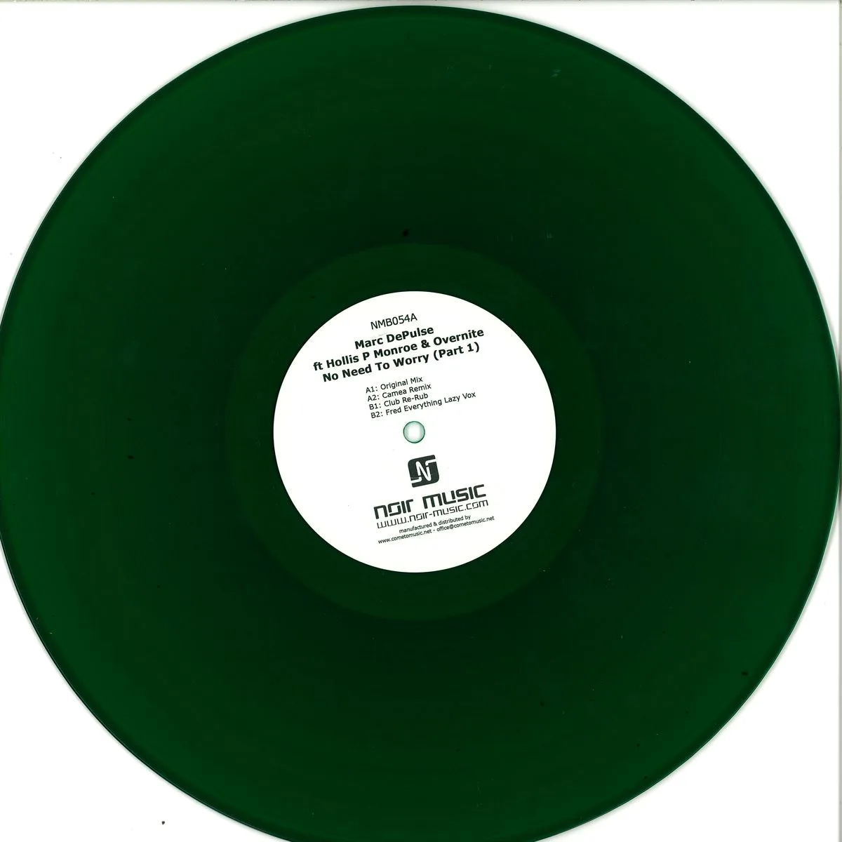 Marc Depulse Ft Hollis P Monroe & Overnite — No Need To Worry (part 1)