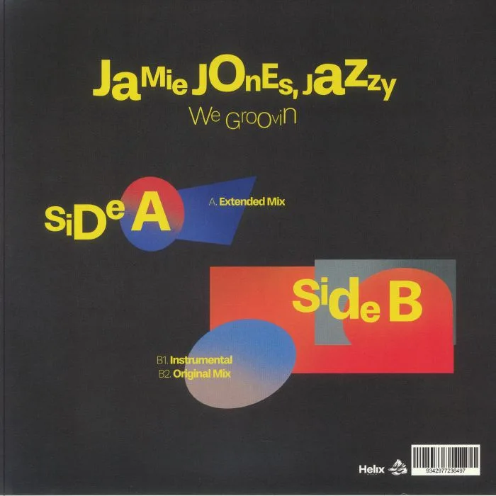 Обратная сторона обложки — Jamie JONES / JAZZY — We Groovin