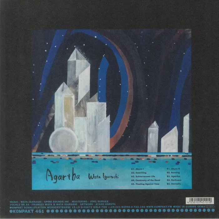 Обратная сторона обложки — Wata IGARASHI — Agartha